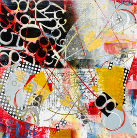 mixed media artwork by Linda Shaffer titled Always