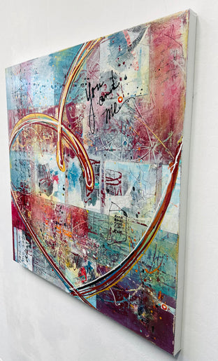 Original art for sale at UGallery.com | Every Day by Linda Shaffer | $1,500 | mixed media artwork | 36' h x 36' w | photo 2