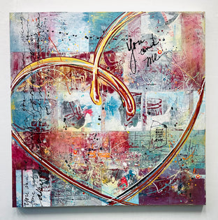 Original art for sale at UGallery.com | Every Day by Linda Shaffer | $1,500 | mixed media artwork | 36' h x 36' w | photo 3