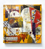 Original art for sale at UGallery.com | Evolve by Linda Shaffer | $325 | mixed media artwork | 12' h x 12' w | thumbnail 3