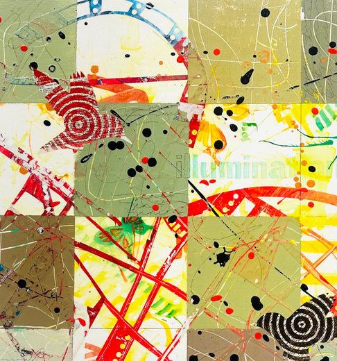 Flying to You by Linda Shaffer |   Closeup View of Artwork 