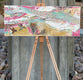 Original art for sale at UGallery.com | Spring Filled the Air by Linda Shaffer | $475 | mixed media artwork | 12' h x 30' w | thumbnail 3