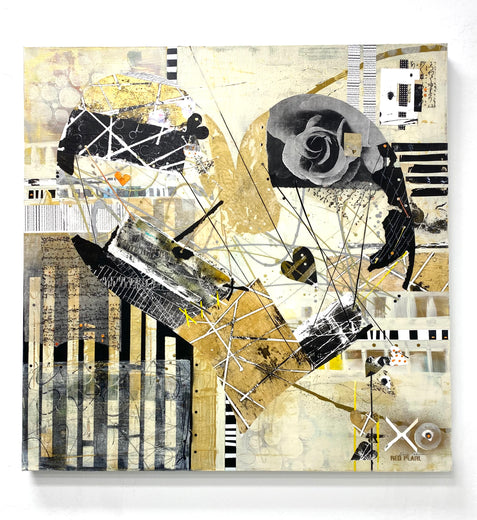 Tangled Hearts by Linda Shaffer |  Context View of Artwork 