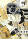 Original art for sale at UGallery.com | Tangled Hearts by Linda Shaffer | $1,500 | mixed media artwork | 36' h x 36' w | thumbnail 4