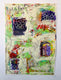 Original art for sale at UGallery.com | We Sang by Linda Shaffer | $1,050 | mixed media artwork | 40' h x 28' w | thumbnail 4