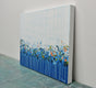 Original art for sale at UGallery.com | Blissful Blue by Lisa Carney | $1,000 | acrylic painting | 18' h x 24' w | thumbnail 2