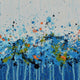 Original art for sale at UGallery.com | Blissful Blue by Lisa Carney | $1,000 | acrylic painting | 18' h x 24' w | thumbnail 3