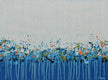 Original art for sale at UGallery.com | Blissful Blue by Lisa Carney | $1,000 | acrylic painting | 18' h x 24' w | thumbnail 1