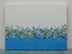 Original art for sale at UGallery.com | Blue Dazzle by Lisa Carney | $1,000 | acrylic painting | 18' h x 24' w | thumbnail 3