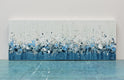 Original art for sale at UGallery.com | Blue Haze by Lisa Carney | $1,150 | acrylic painting | 12' h x 32' w | thumbnail 3