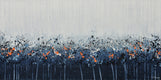Original art for sale at UGallery.com | Coastal Fog by Lisa Carney | $1,450 | acrylic painting | 18' h x 36' w | thumbnail 1