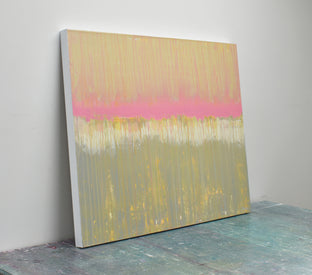 Coral Haze by Lisa Carney |  Side View of Artwork 