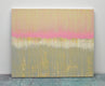 Original art for sale at UGallery.com | Coral Haze by Lisa Carney | $1,700 | acrylic painting | 30' h x 36' w | thumbnail 3