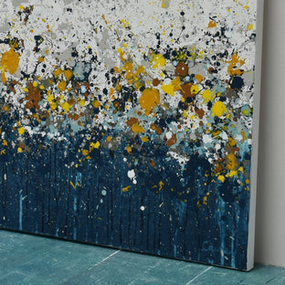 Original art for sale at UGallery.com | Daffodil Garden by Lisa Carney | $1,550 | acrylic painting | 24' h x 36' w | photo 4