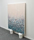 Original art for sale at UGallery.com | Mauve Teal Splash by Lisa Carney | $2,600 | acrylic painting | 48' h x 40' w | thumbnail 2