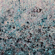 Original art for sale at UGallery.com | Mauve Teal Splash by Lisa Carney | $2,600 | acrylic painting | 48' h x 40' w | thumbnail 4