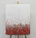 Original art for sale at UGallery.com | Passiflore by Lisa Carney | $1,425 | acrylic painting | 30' h x 24' w | thumbnail 3