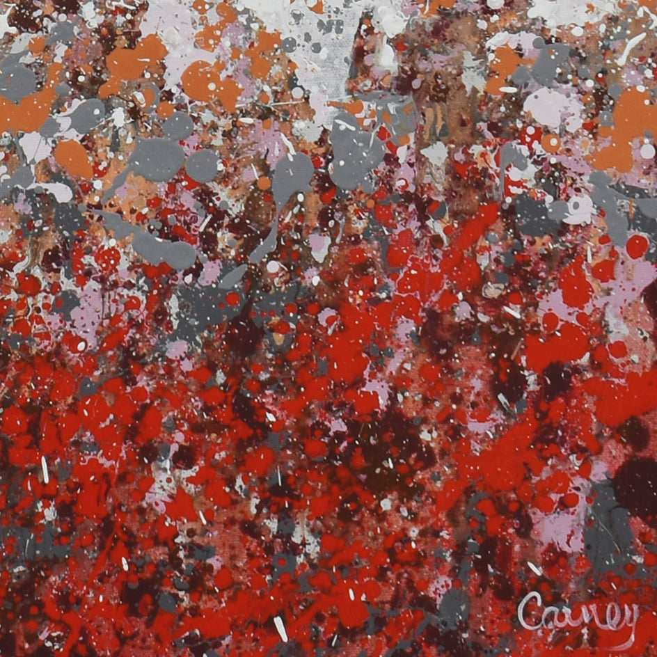 Passiflore by Lisa Carney |  Closeup View of Artwork 