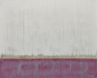 Original art for sale at UGallery.com | Polar Magenta by Lisa Carney | $1,425 | acrylic painting | 24' h x 30' w | photo 1