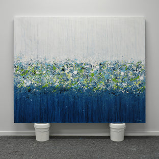 Sapphire Garden by Lisa Carney |  Context View of Artwork 