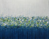 Original art for sale at UGallery.com | Sapphire Garden by Lisa Carney | $3,450 | acrylic painting | 48' h x 60' w | thumbnail 1