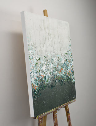 Summer Field 1 by Lisa Carney |  Side View of Artwork 