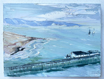 Original art for sale at UGallery.com | A Day in California by Lisa Elley | $375 | oil painting | 9' h x 12' w | thumbnail 1