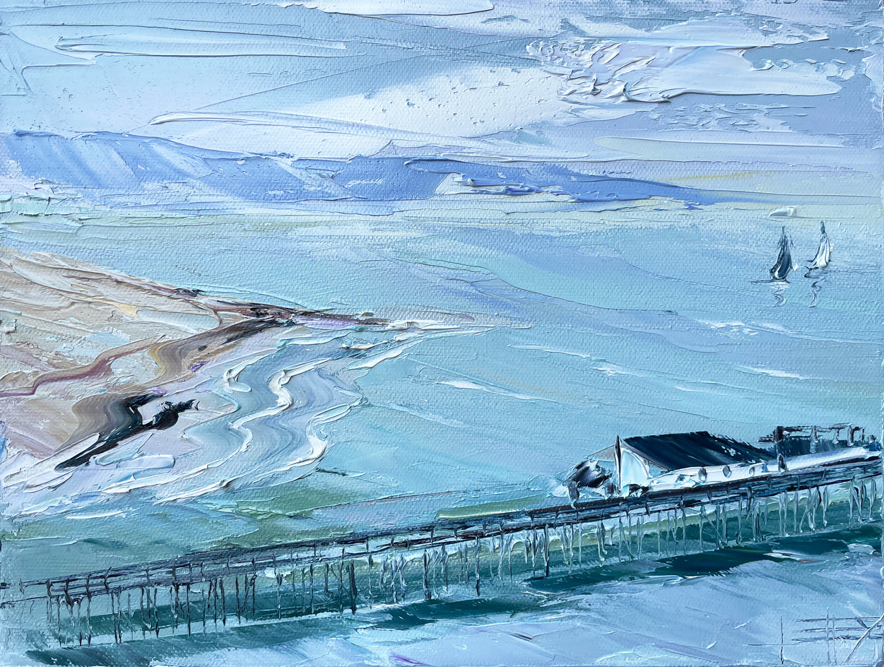 A Day in California by Lisa Elley |  Context View of Artwork 