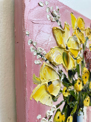 A Day with Monet by Lisa Elley |  Side View of Artwork 