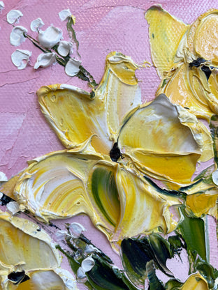 A Day with Monet by Lisa Elley |   Closeup View of Artwork 