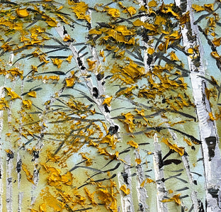 Original art for sale at UGallery.com | A Walk in Autumn by Lisa Elley | $875 | oil painting | 24' h x 30' w | photo 4