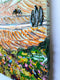 Original art for sale at UGallery.com | A Window to Wine Country by Lisa Elley | $375 | oil painting | 12' h x 9' w | thumbnail 2