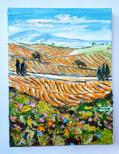 A Window to Wine Country by Lisa Elley |  Context View of Artwork 