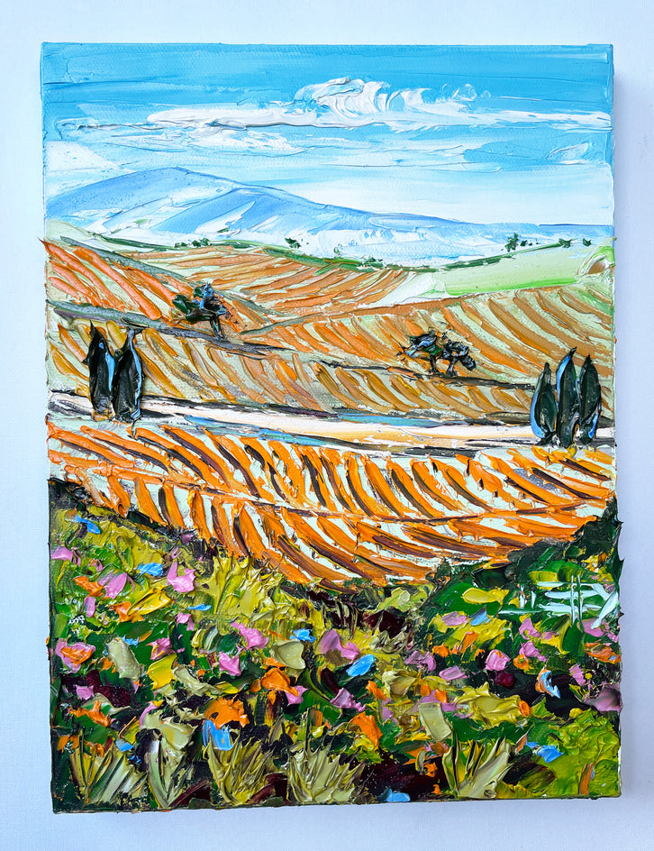 A Window to Wine Country by Lisa Elley |  Context View of Artwork 