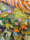 Original art for sale at UGallery.com | A Window to Wine Country by Lisa Elley | $375 | oil painting | 12' h x 9' w | thumbnail 4