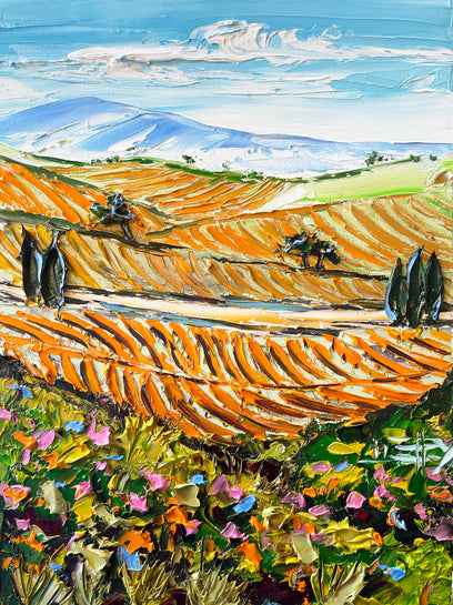 A Window to Wine Country by Lisa Elley | Artwork Main Image