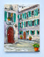 Original art for sale at UGallery.com | An Afternoon in Italy by Lisa Elley | $375 | oil painting | 12' h x 9' w | thumbnail 3