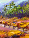 Original art for sale at UGallery.com | Autumn in Napa by Lisa Elley | $575 | oil painting | 16' h x 12' w | thumbnail 4