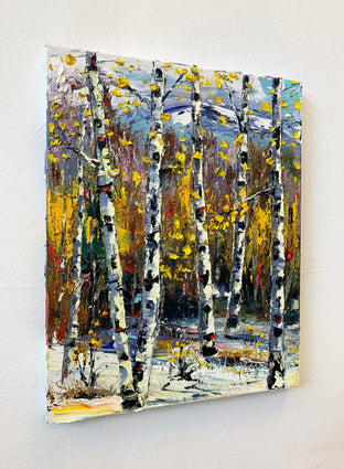 Original art for sale at UGallery.com | Forward to Fall by Lisa Elley | $525 | oil painting | 14' h x 11' w | photo 2