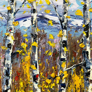 Original art for sale at UGallery.com | Forward to Fall by Lisa Elley | $525 | oil painting | 14' h x 11' w | photo 4