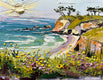 Original art for sale at UGallery.com | California Calm by Lisa Elley | $575 | oil painting | 11' h x 14' w | thumbnail 1