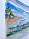 Original art for sale at UGallery.com | Capitola Morning by Lisa Elley | $475 | oil painting | 11' h x 14' w | thumbnail 2