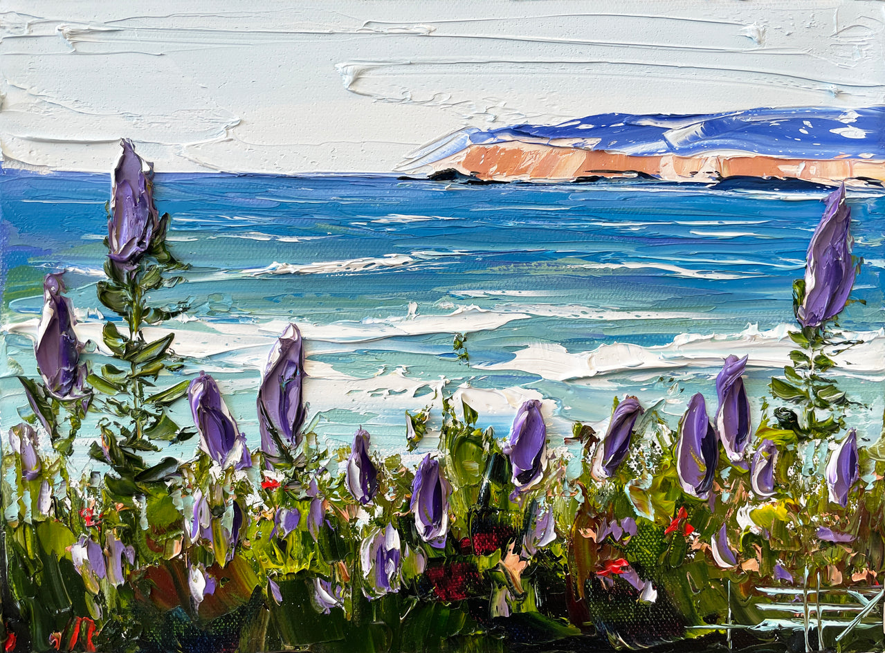 Carmel Beach by Lisa Elley |  Artwork Main Image 