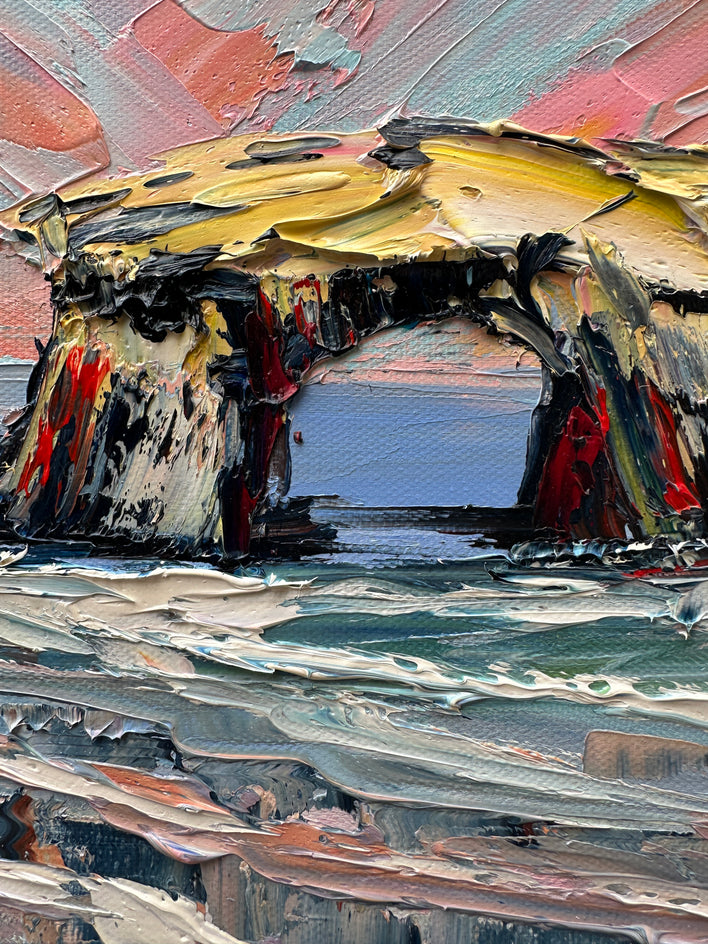 Coastal Reflections by Lisa Elley |  Context View of Artwork 