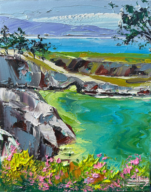 Colorful Coast by Lisa Elley |  Artwork Main Image 
