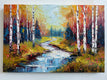 Original art for sale at UGallery.com | Fall Enchantment by Lisa Elley | $875 | oil painting | 20' h x 30' w | thumbnail 3