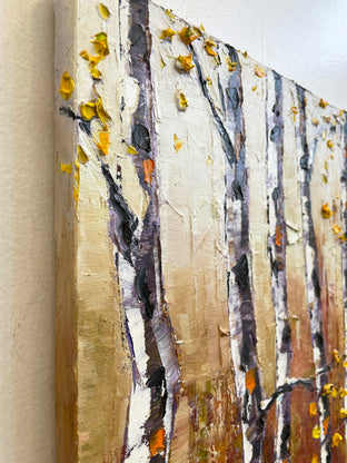 Original art for sale at UGallery.com | Fall Escape by Lisa Elley | $850 | oil painting | 20' h x 20' w | photo 4