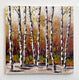 Original art for sale at UGallery.com | Fall Escape by Lisa Elley | $850 | oil painting | 20' h x 20' w | thumbnail 3