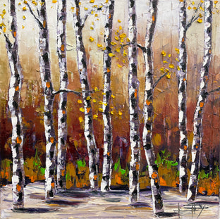Original art for sale at UGallery.com | Fall Escape by Lisa Elley | $850 | oil painting | 20' h x 20' w | photo 1