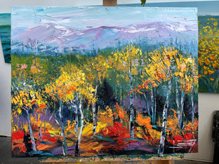 Fall Serenity by Lisa Elley |  Context View of Artwork 